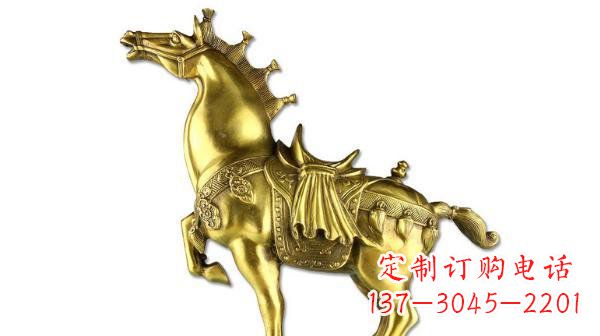 浙江铜雕马公园动物雕塑