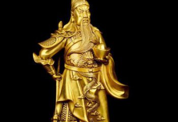 浙江关公铜雕，传承古典传统