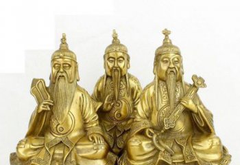 浙江三清祖师神像铜雕，古典经典展现