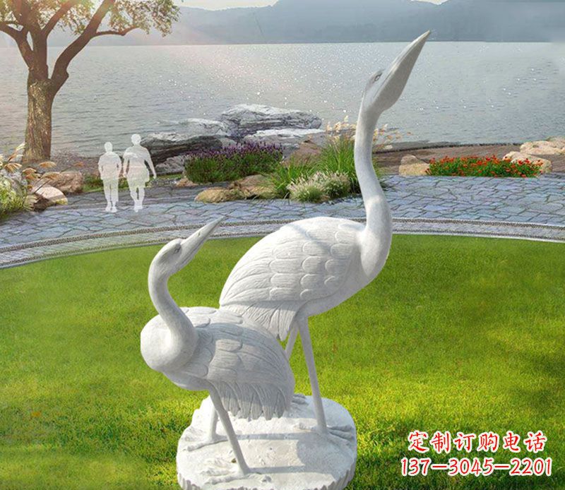 浙江仙鹤石雕公园动物雕塑