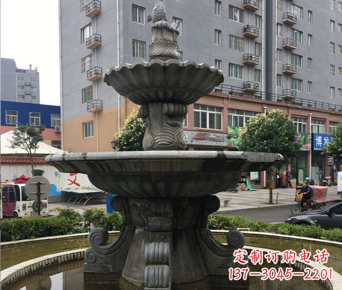 浙江小区景观仿古喷泉石雕