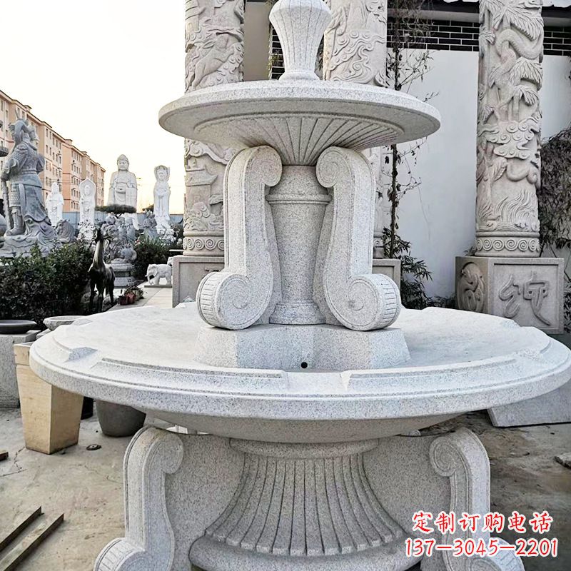 浙江许愿池喷泉 石雕