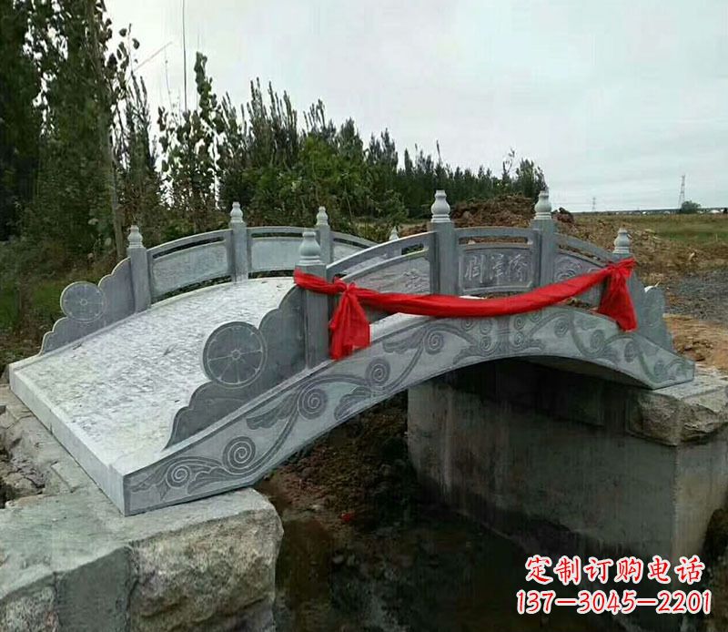 浙江园林仿古石拱桥景观雕塑
