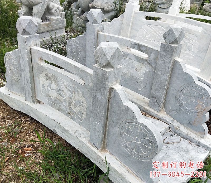 浙江园林仿古石拱桥景观石雕 (2)