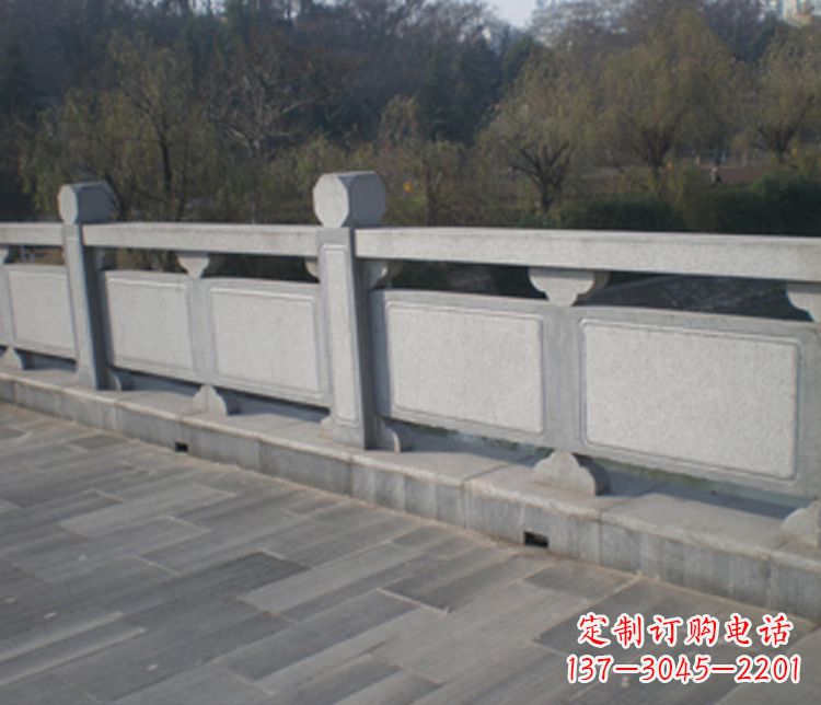 浙江园林仿古石栏板景观石雕 (7)