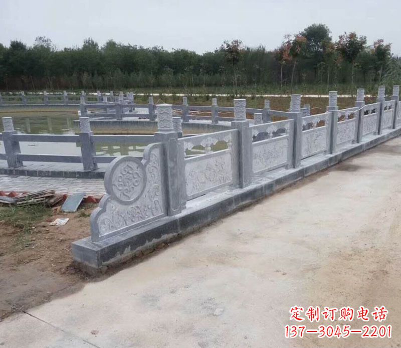 浙江园林仿古石栏板景观石雕 (11)