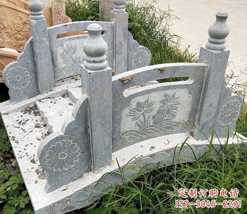 浙江园林仿古石栏板景观石雕_1 (2)