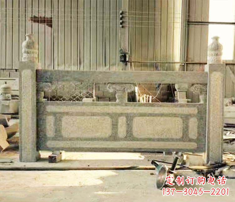 浙江园林仿古石栏板景观石雕