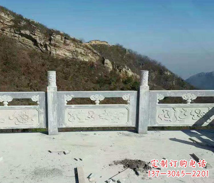 浙江园林仿古石栏板景观石雕_2 (3)