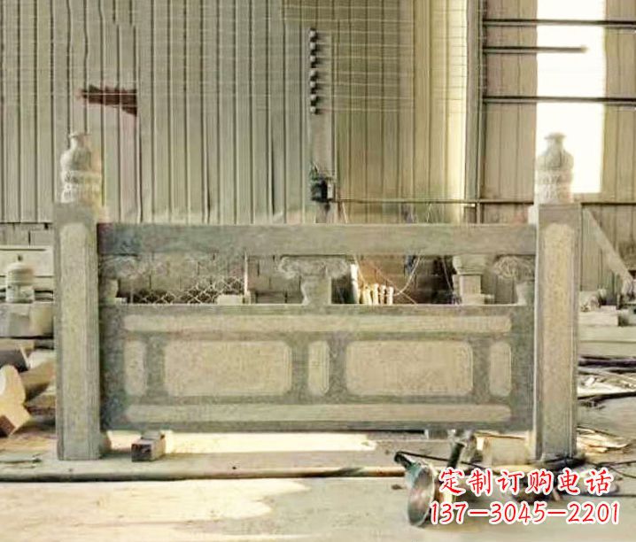 浙江园林仿古石栏板景观石雕_2 (2)
