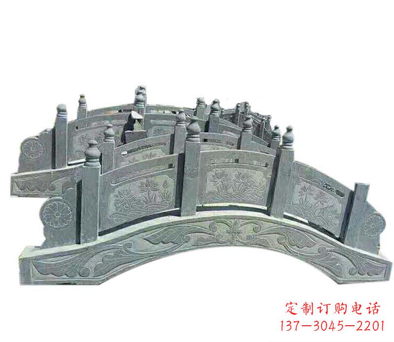 浙江园林仿古石栏板景观石雕_2