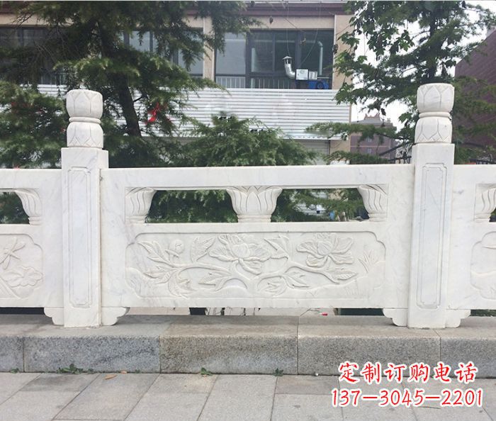 浙江园林景观大理石浮雕栏板 (2)