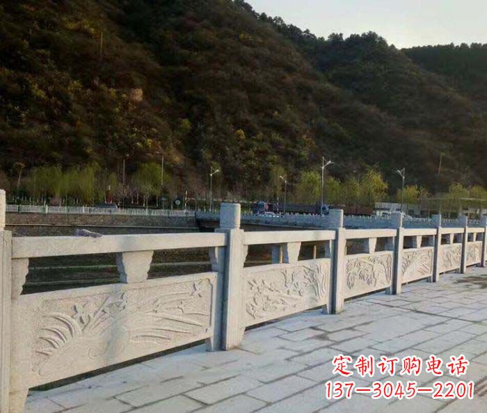 浙江园林景观大理石浮雕栏板
