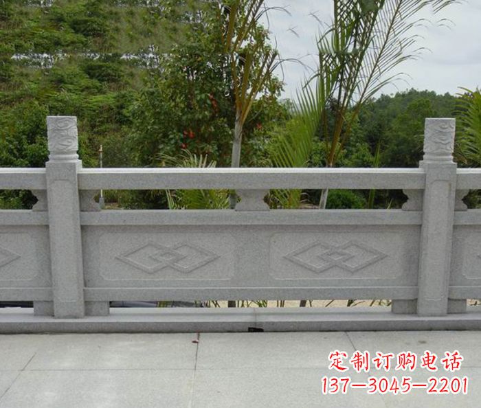 浙江园林景观大理石栏板雕塑 (3)