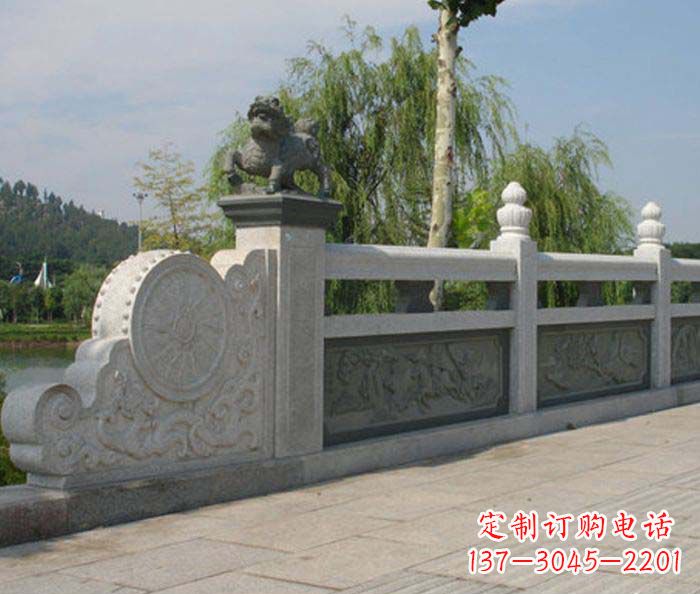 浙江园林景观大理石栏板雕塑