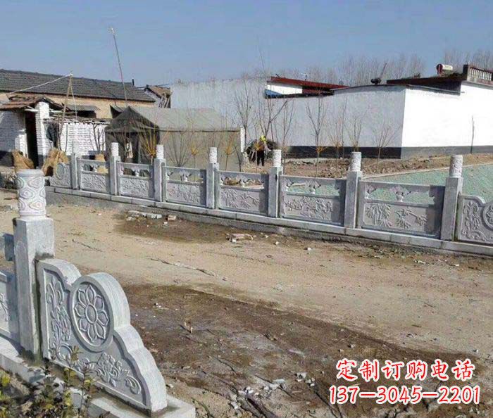 浙江园林景观仿古栏板石雕
