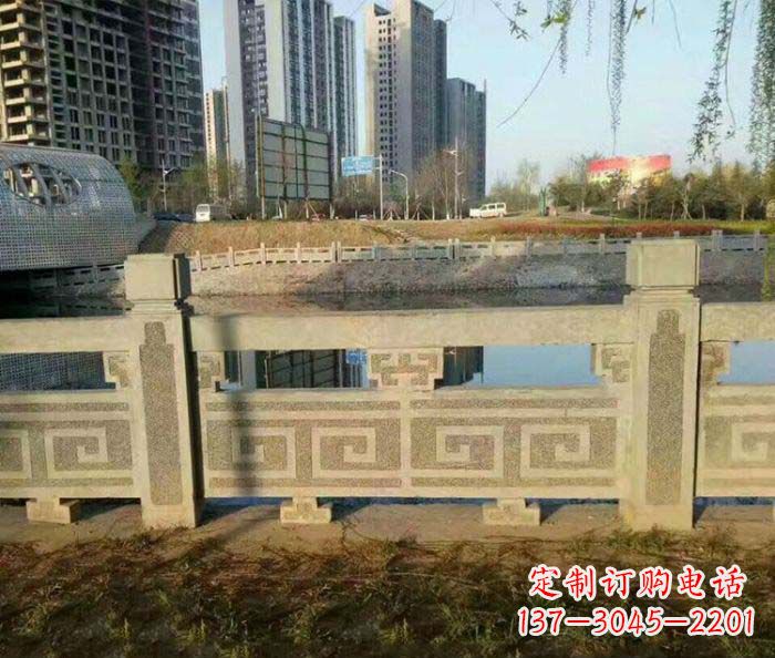 浙江园林景观仿古石雕栏板 (3)