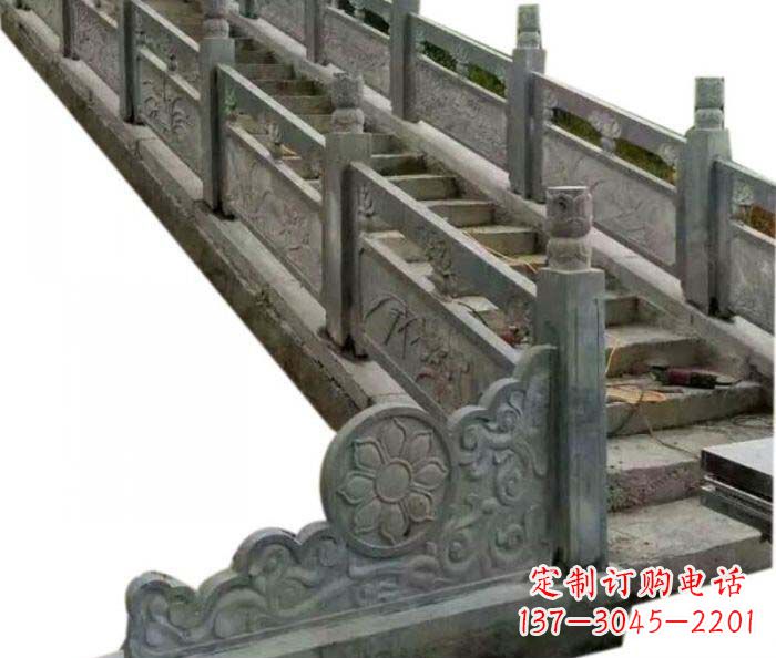 浙江园林景观仿古石雕栏板 (4)