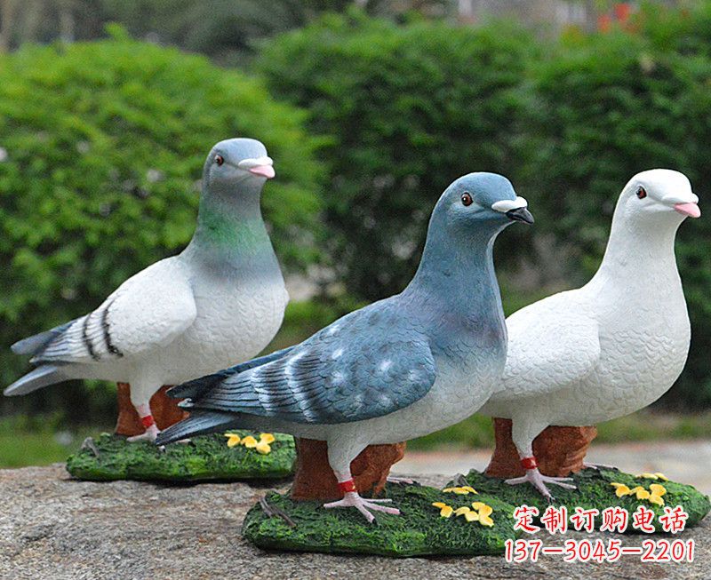 浙江长春和平鸽雕塑